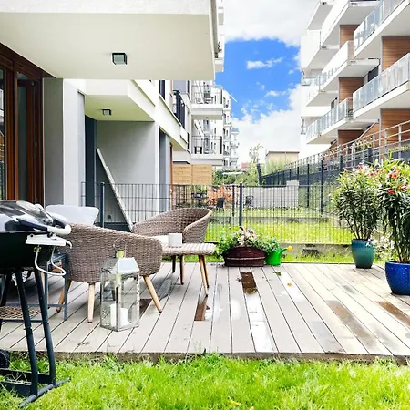 Apartamento Classy 2-room With Private Garden And Air Conditioning- Old Town Cracovia